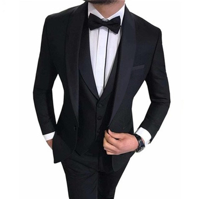 Nouveau Costume homme trois pièces costume d'affaires