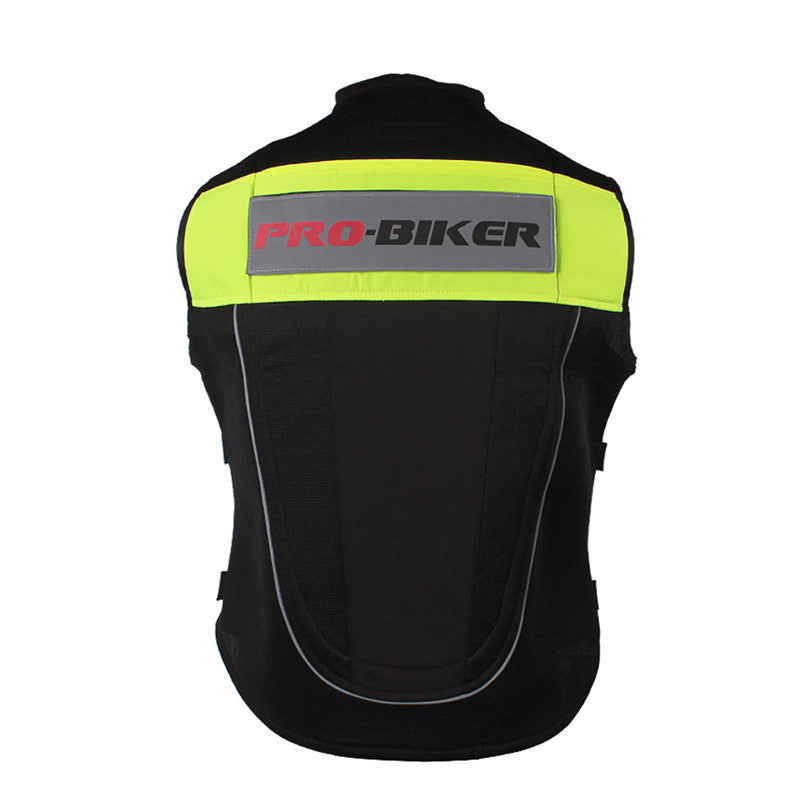 Reflective Vest Fluorescent For Men And Women Motorcycle Riding Clothes