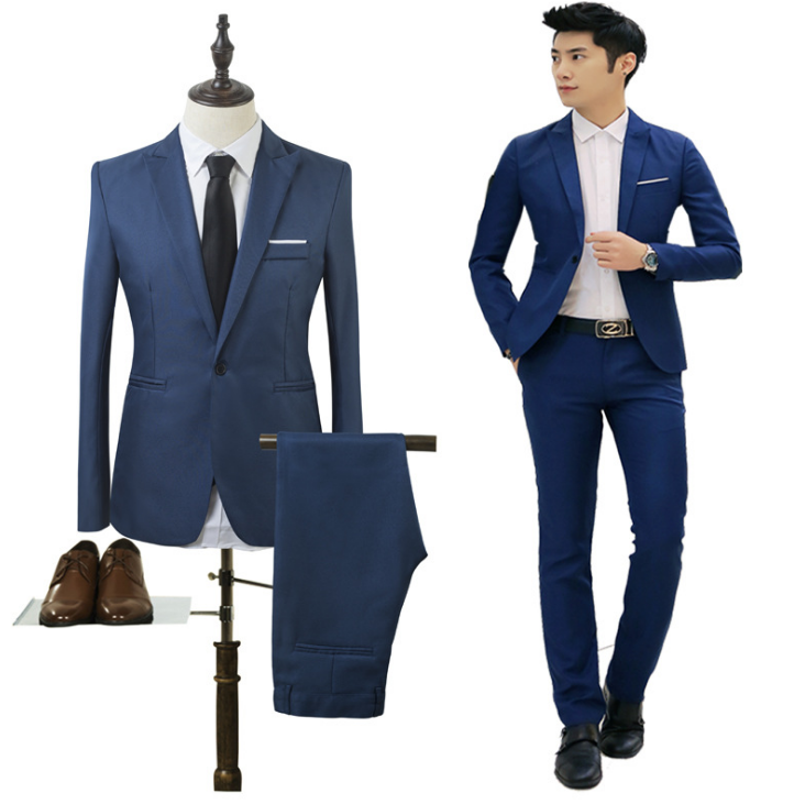 Business two-piece suit suit Korean Slim suit jacket