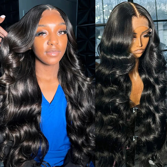 Perruque Lace Front Wig Body Wave brésilienne naturelle, cheveux humains, Loose Wave, 250 de densité, 13x6, 13x4, Hd, 30 pouces, 360, pre-plucked