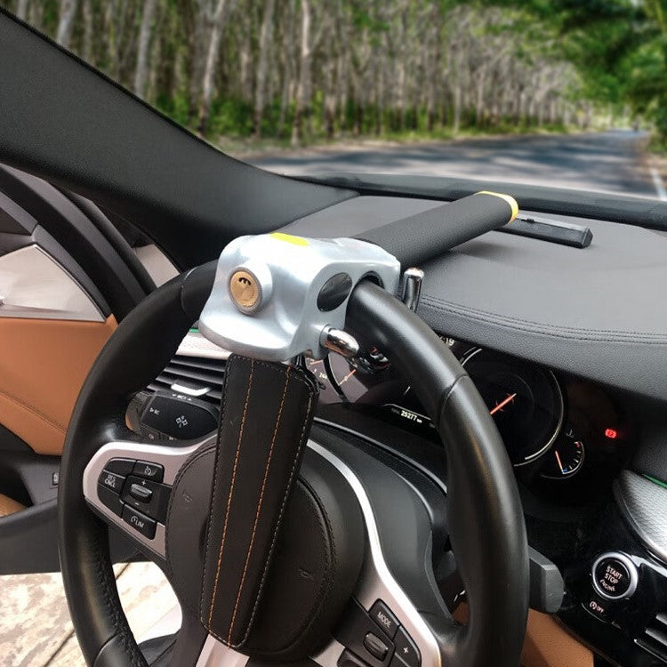 Bloqueo del volante del Motor, bloqueo Universal antirrobo para coche, alarma con núcleo de cobre engrosado