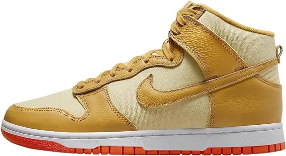 NIKE DUNK MENSTOP RETRO KHAKI CREME AND WHITE