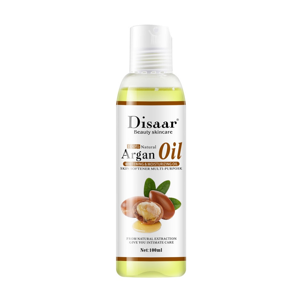 Disaar 100% aceite de argán orgánico Natural aceite de relajación facial y corporal masaje hidratante mejor producto de Control para el cuidado de la piel