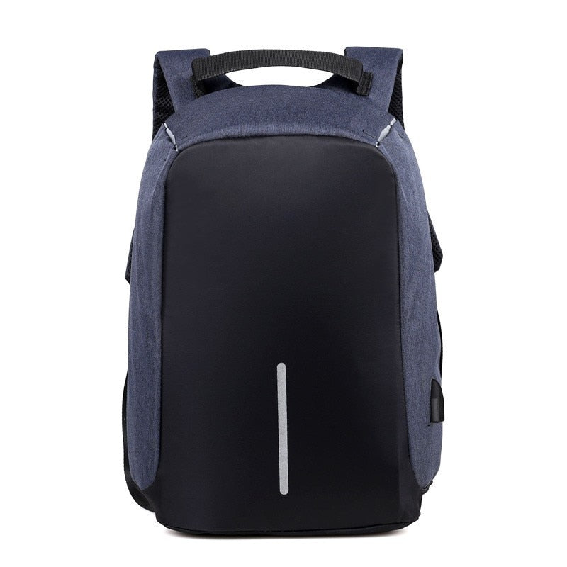 Sac antivol pour hommes et femmes, sac à dos pour ordinateur portable, sac à dos de voyage, grande capacité, chargeur USB, sacs à bandoulière pour étudiants et écoles