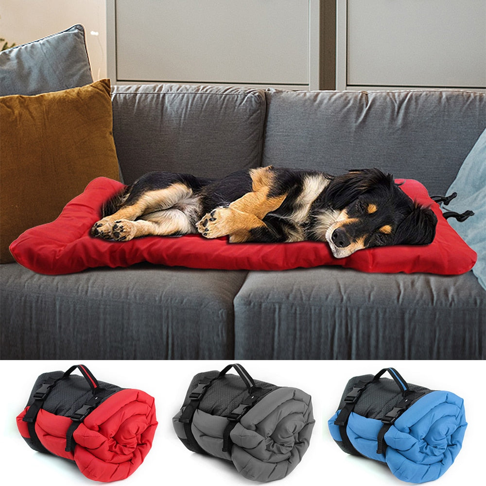 Cama portátil para perros grandes, caseta plegable para cachorros, sofá, cojín para banco, sofá impermeable para mascotas al aire libre, camas para perros pequeños y grandes