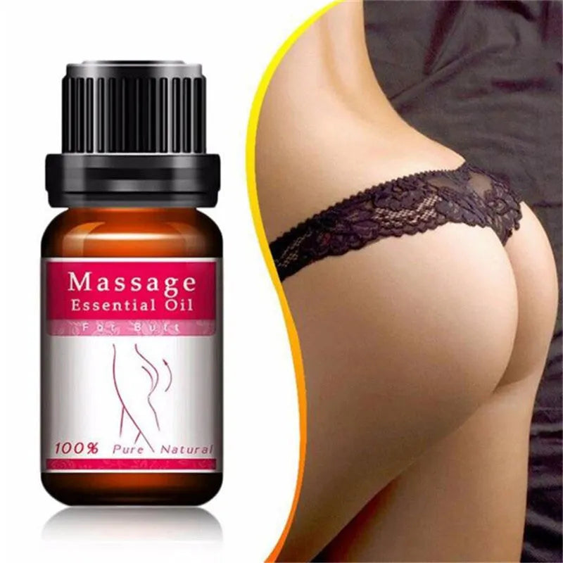 10ml hanche soulever les fesses amélioration huile de Massage huile essentielle crème cul levage Sexy dame hanche soulever les fesses fesse améliorer