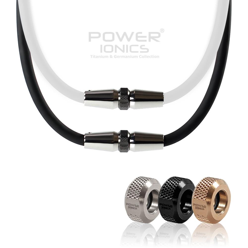 Power Ionics 3000iones/cc Anion Moda Deportes Golf Béisbol Collar con colgante de iones de titanio