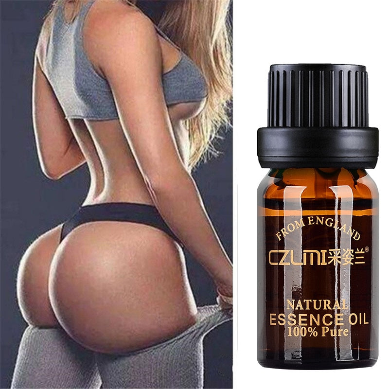 Hip Lift Up Body Oil Buttock Enhancement Massage Oil Ass Liftting Up Sexy Lady Essential Oil  Hip Lift Up Butt Buttock Enhance