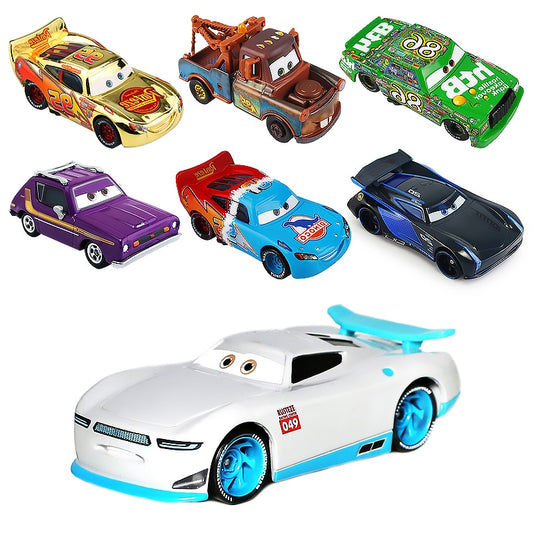 Disney Pixar Cars 2 3 Lightning McQueen Mater Jackson Storm Ramirez 1:55 véhicule moulé sous pression en alliage métallique garçon enfant jouets cadeau de noël