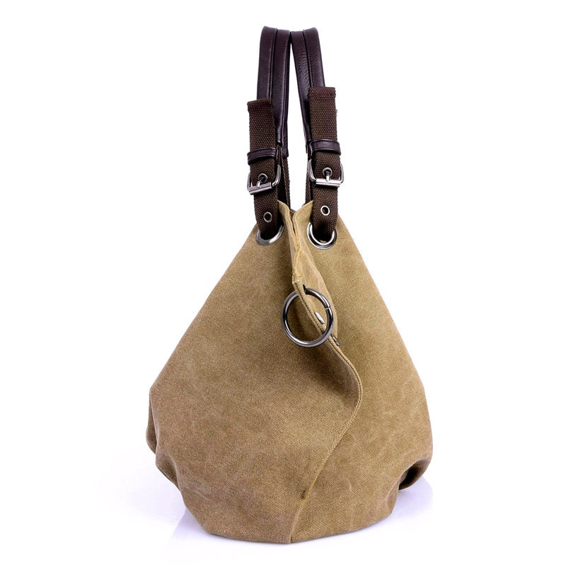 Bolsos de mensajero de lona para mujer, bolsos cruzados para mujer, bolso de hombro liso, bolso de mano informal de diseñador a la moda para mujer, bolso de mano de gran capacidad