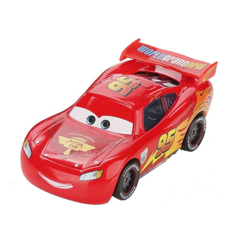 Disney Pixar Cars 2 3 Rayo McQueen Mater Jackson Storm Ramirez 1:55 vehículo fundido a presión aleación de Metal niño chico juguetes regalo de Navidad