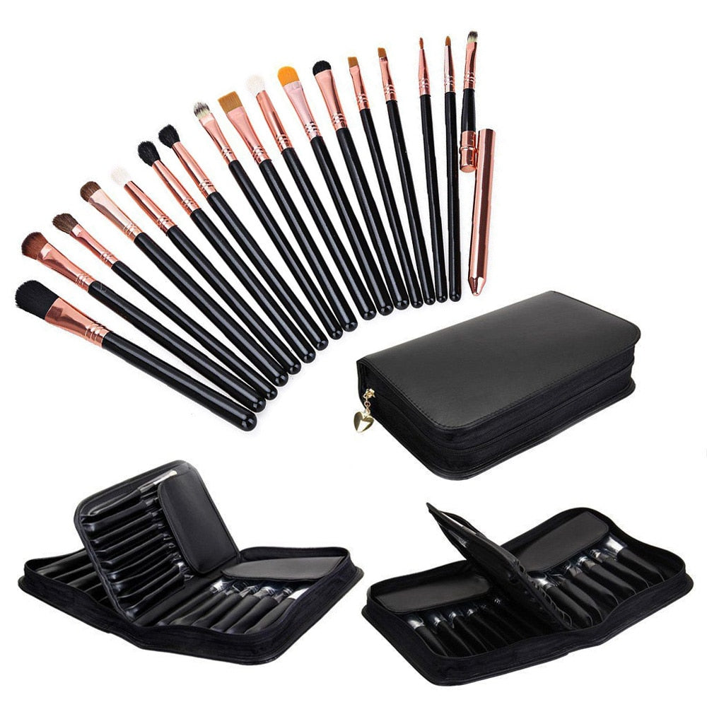 Makeup Brushes Professional Cosmetic Brush set High Quality Makeup Set With Case nature bristle make up brushes