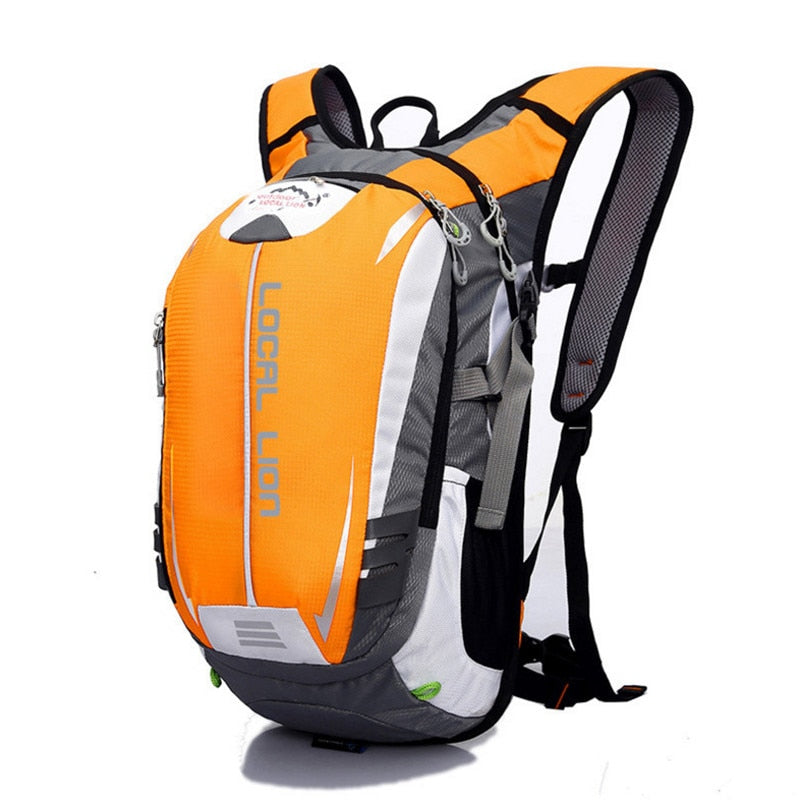 Nueva mochila para motocicleta, mochila impermeable de nailon de 18L, mochila de viaje, mochila, bolsa de agua