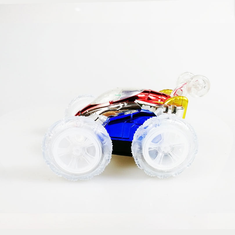 Divertido Mini coche RC, juguete de Control remoto, coche acrobático, Radio de camión monstruo, modelo de deriva de baile eléctrico, rueda giratoria, Motor de vehículo