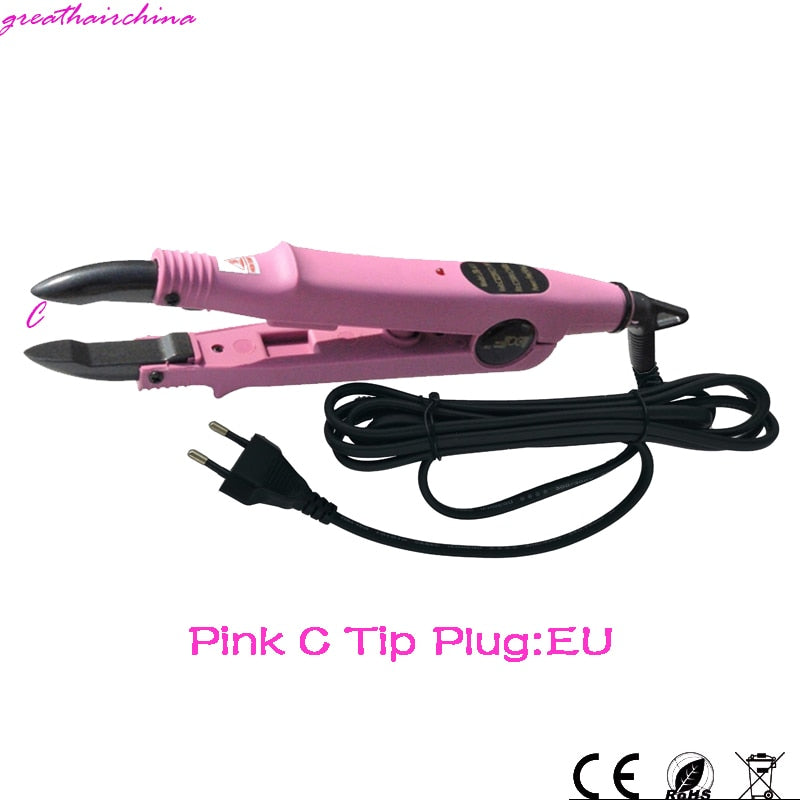 Le plus récent LOOF L-611 professionnel Mini température constante Extension de cheveux fer chaleur kératine Fusion connecteur outils livraison gratuite