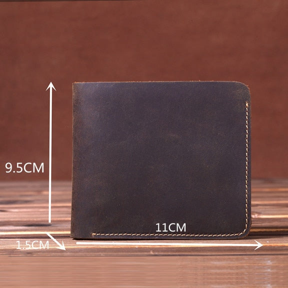 Personalized engraved Genuine Leather Men Wallets with Zipper Coin Pocket Wallet Male Personalised Portomonee Man