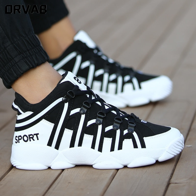 Brand Fashion Men Luxury Sneakers Split Leather City Leisure Men Casual Shoes Breathable Walking Footwear Male Shoes Men Flats