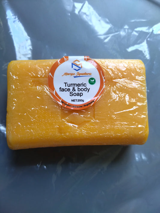 Turmeric face and body soap FREE SHIPPING