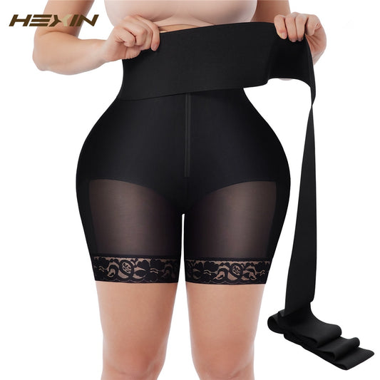 Fajas Colombianas taille formateur femmes Body Shapewear minceur gaine femme ventre plat bout à bout Shapers culotte avec enveloppe de taille