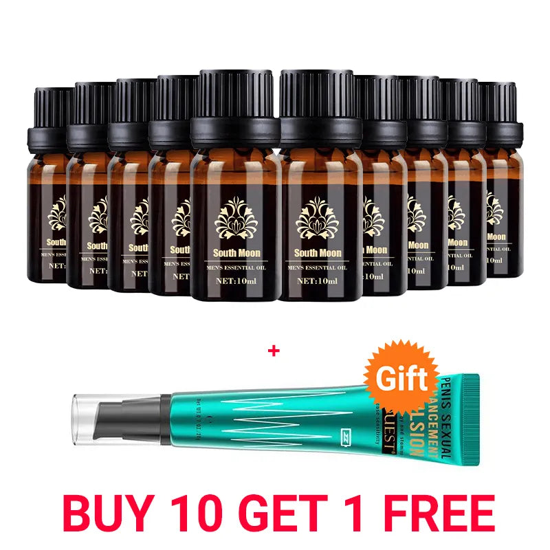 2-10Pcs Penis Thickening Growth Enlargement Oil for Men 18+ Big Dick Sex Orgasm Delay Liquid Cock Erection Enhance Sexy Goods