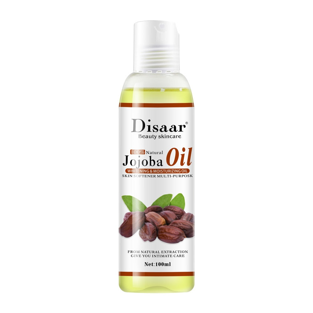 100ml Disaar 100% aceite de Jojoba orgánico Natural masaje mejor cuidado de la piel relajante hidratante control de aceite producto de masaje de hidratación