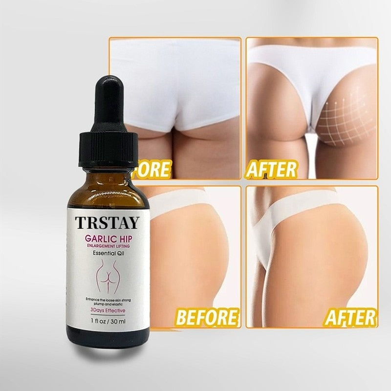 TRSTAY nouveautés huile de levage des fesses huile de levage des fesses huile de Massage de levage des fesses crème à l'huile essentielle féminine