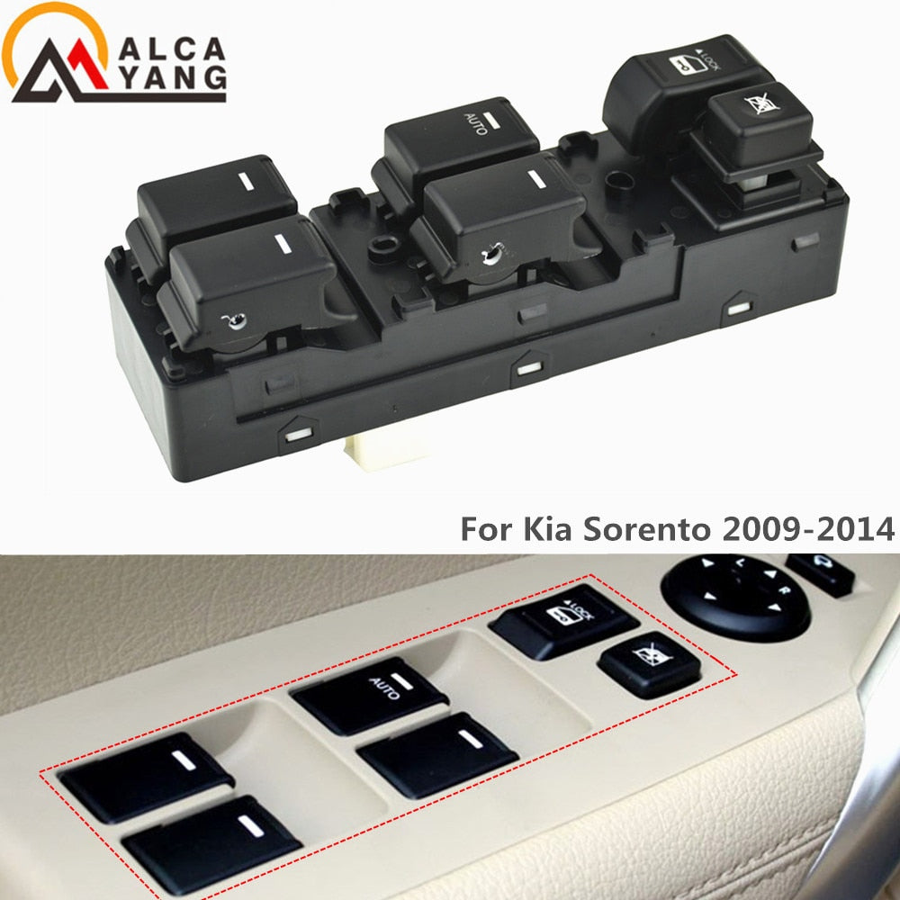 Auto Part Front Door Window Switch For KIA Sorento 2009 - 2014 93573-2P000 935732P000