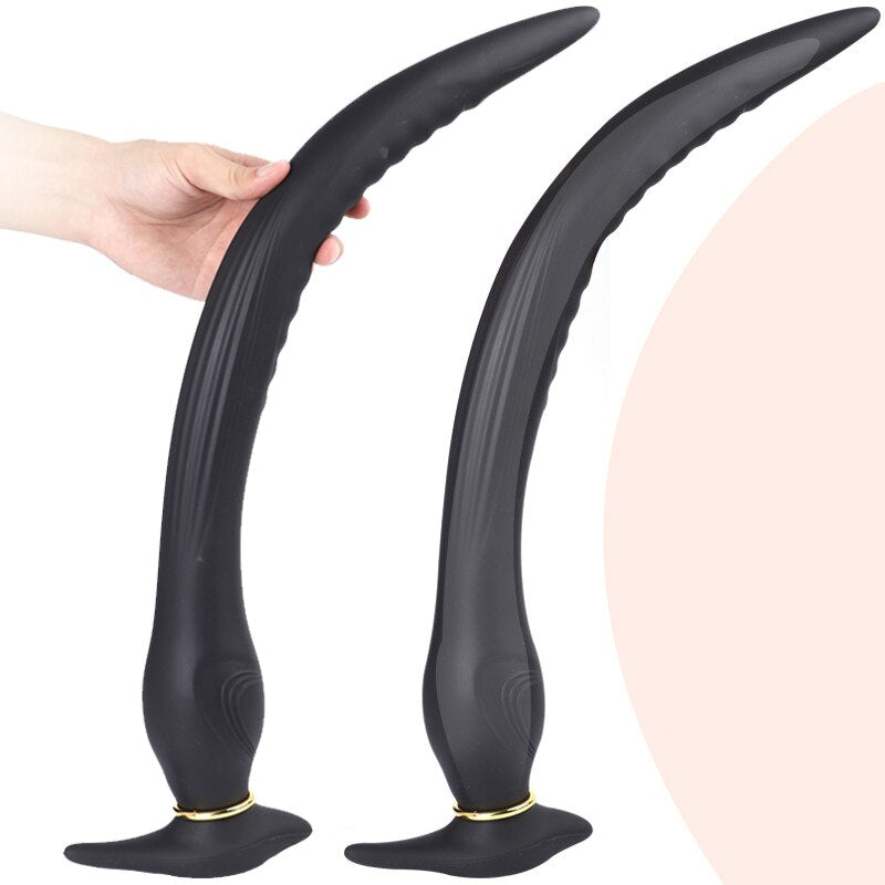 Inflatable Dildo Anal Plug Silicone Vaginal Dilator Anus Pump Sex Toy 38.5-55cm Long Huge Buttplug Anchor Prostate Stimulator