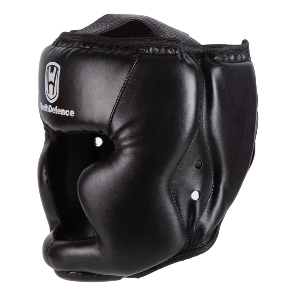 Casque De boxe pour hommes et femmes, en PU, karaté Muay Thai, Guantes De Boxeo, combat gratuit, MMA Sanda, équipement d'entraînement pour adultes et enfants