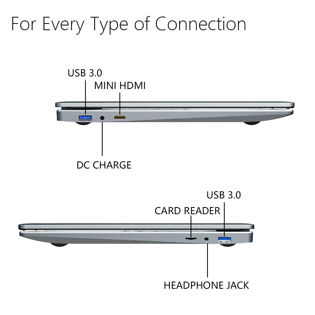 Portátil de 6GB, 14,1 ", 128GB/256GB/512GB/1TB, sistema operativo Windows 10, J4105 Celeron, Notebook de cuatro núcleos