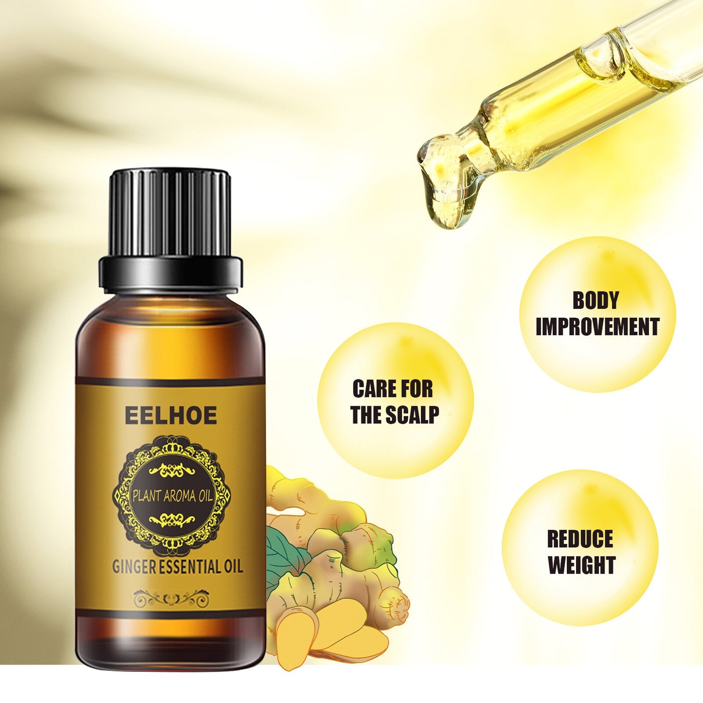 Aceite adelgazante para pérdida de peso, eliminación de celulitis, aceite para masaje corporal, quema de grasa, cuidado de la salud y belleza, producto adelgazante