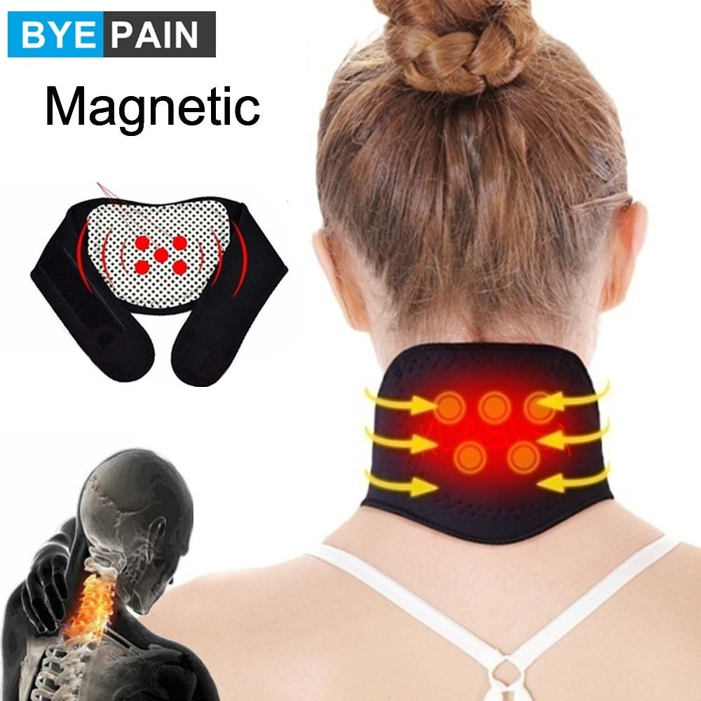 Neck Massager Cervical Vertebra Protection Spontaneous Heating Belt Body Massager