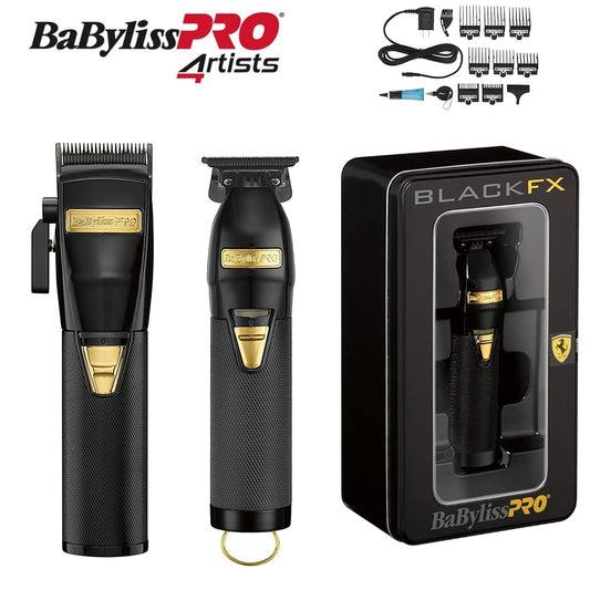 BaByliss Pro Metal Collection Black FX 870BN Barberos Salones Profesionales Cortapelos - Barberología Todo nuevo en stock