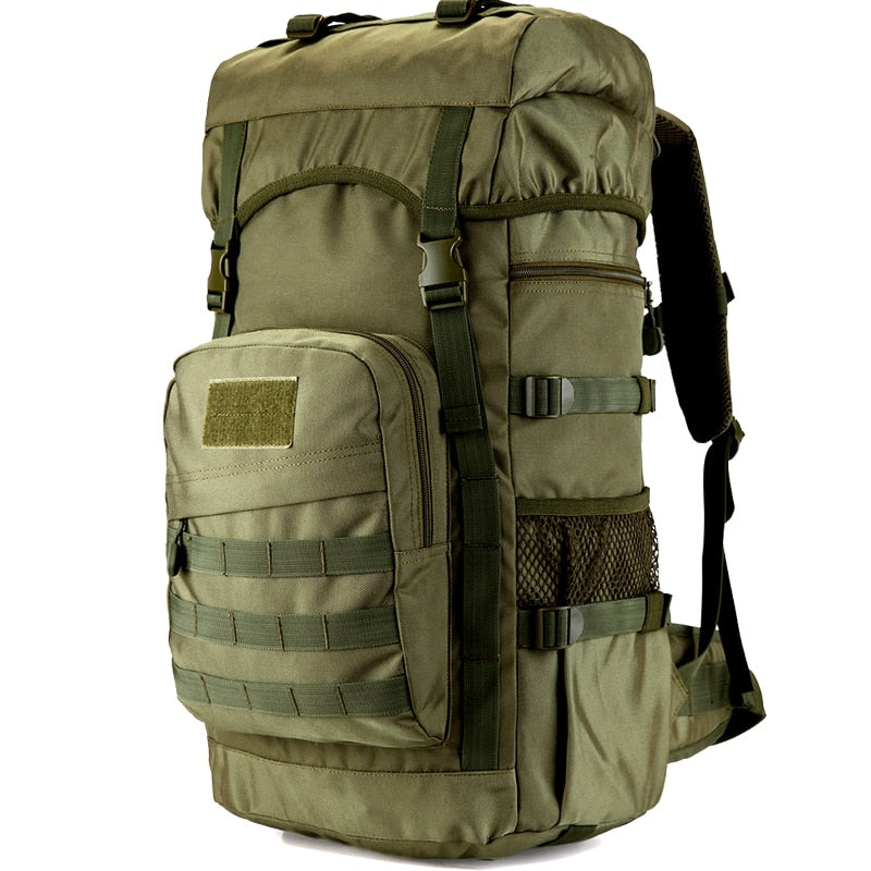 Mochila táctica de gran capacidad de 50L para hombre, bolsas Militares impermeables, mochilas de viaje del ejército para escalar y caminar, Mochila Militar