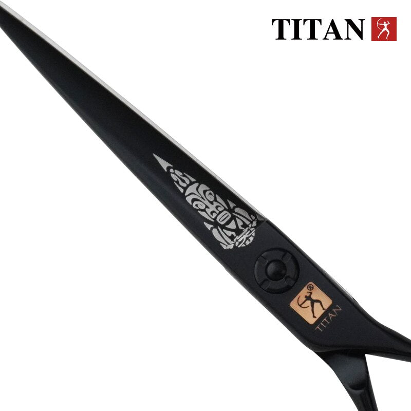 Titan hair cut  colourful hairdressing scissors japanese hairdressing scissors hairdressing tool