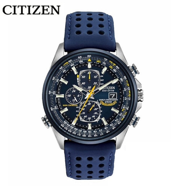 Relojes CITIZEN para hombre, reloj de cuarzo de tendencia de lujo, calendario luminoso, resistente al agua, multifunción, reloj automático redondo elegante de acero inoxidable