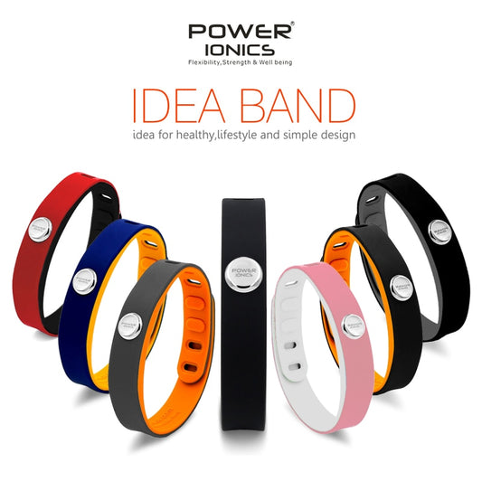 Power Ionics – Bracelet de sport étanche en titane, 3000ions, améliore l'équilibre du sommeil, amincissant