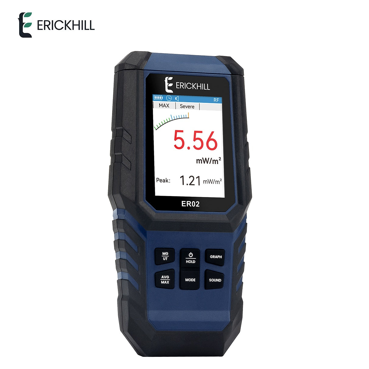 EMF Meter Electromagnetic Field Radiation Detector Radio Frequency Field Tester Rechargeable Portable Counter Emission Dosimeter