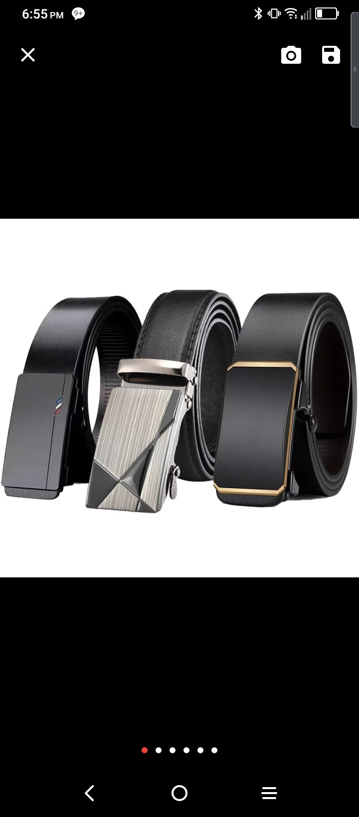 achetez-en 3 ensemble pour 25,99 $ CEINTURE POUR HOMMES, ENSEMBLE DE MONTRES DE MODE ET SANS FIL