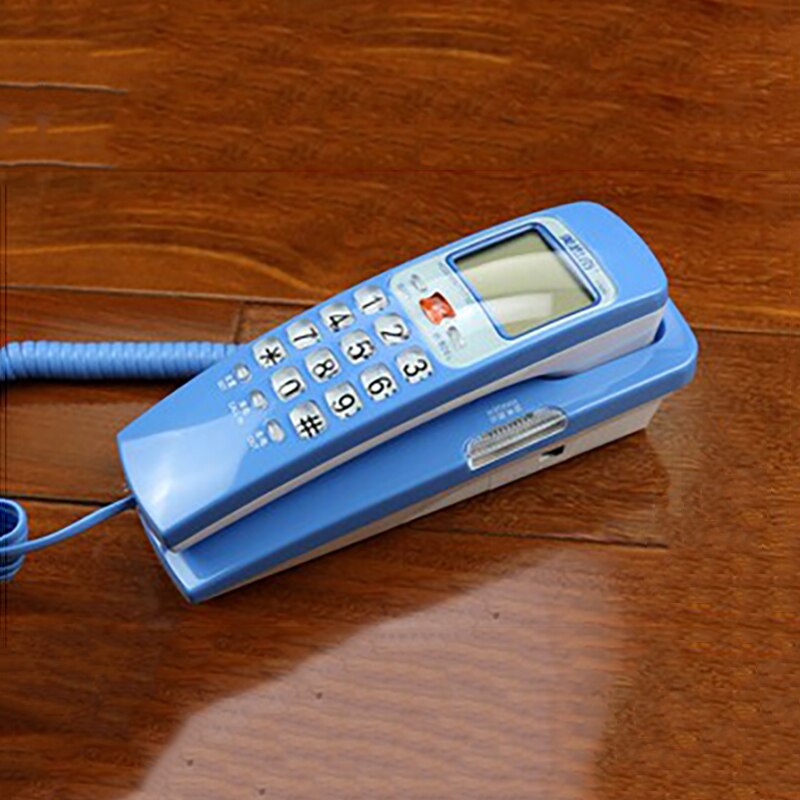 Corded Phone Landline Telephone with FSK / DTMF Caller ID, Ringtone Adjustment, Support Callback for Home Office