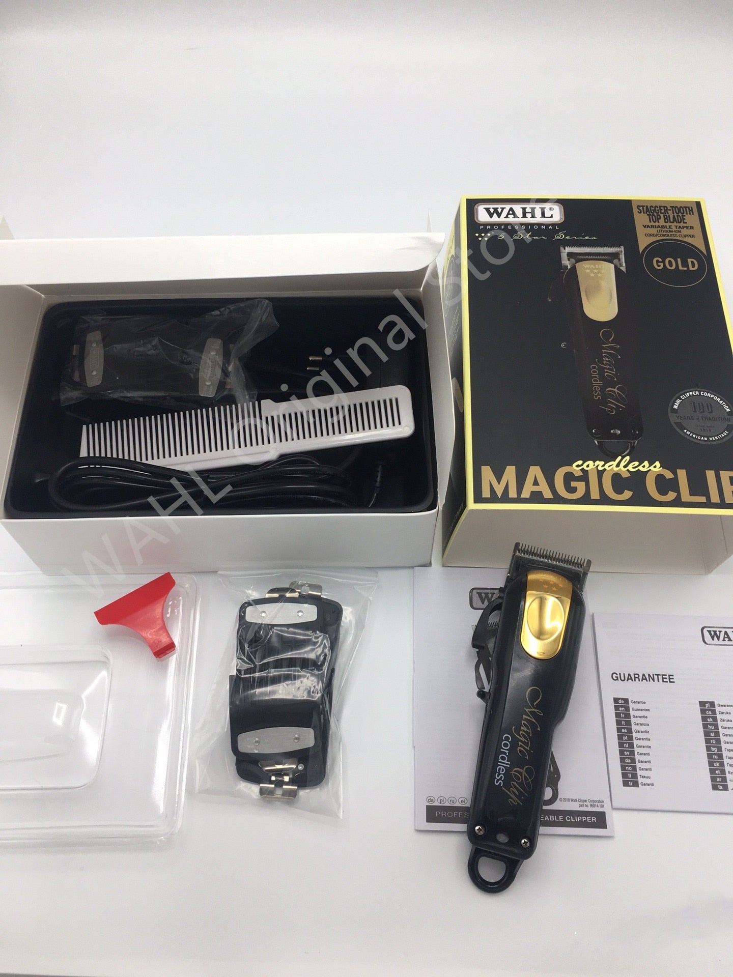 Original Wahl 8148 Magic Clip Professional Hair Clipper for The Head Electric Cordless Trimmer for Men Barber Cutting Machine