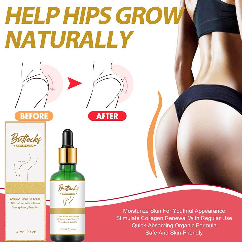 Sexy Hip Buttock Enlargement Essential Oil Cream Effective 30ML Lifting Lady Hip Lift Up Buttock Enhancement Massage Oil