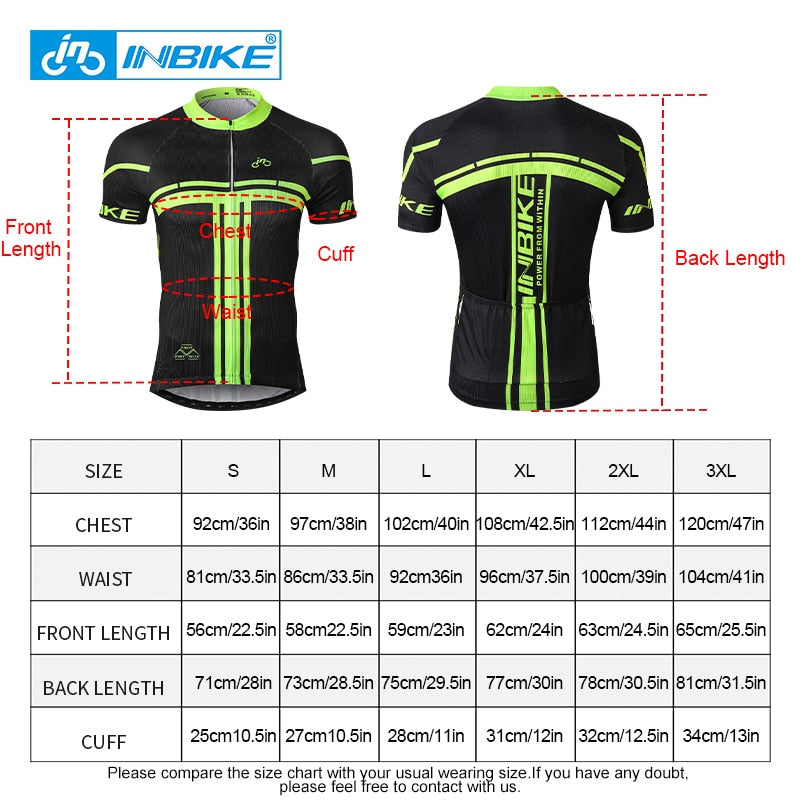 INBIKE 2023 été hommes Shorts de cyclisme vêtements de sport ensembles de vêtements homme chemises de vélo pour hommes vtt Jersey vêtements vêtements de montagne