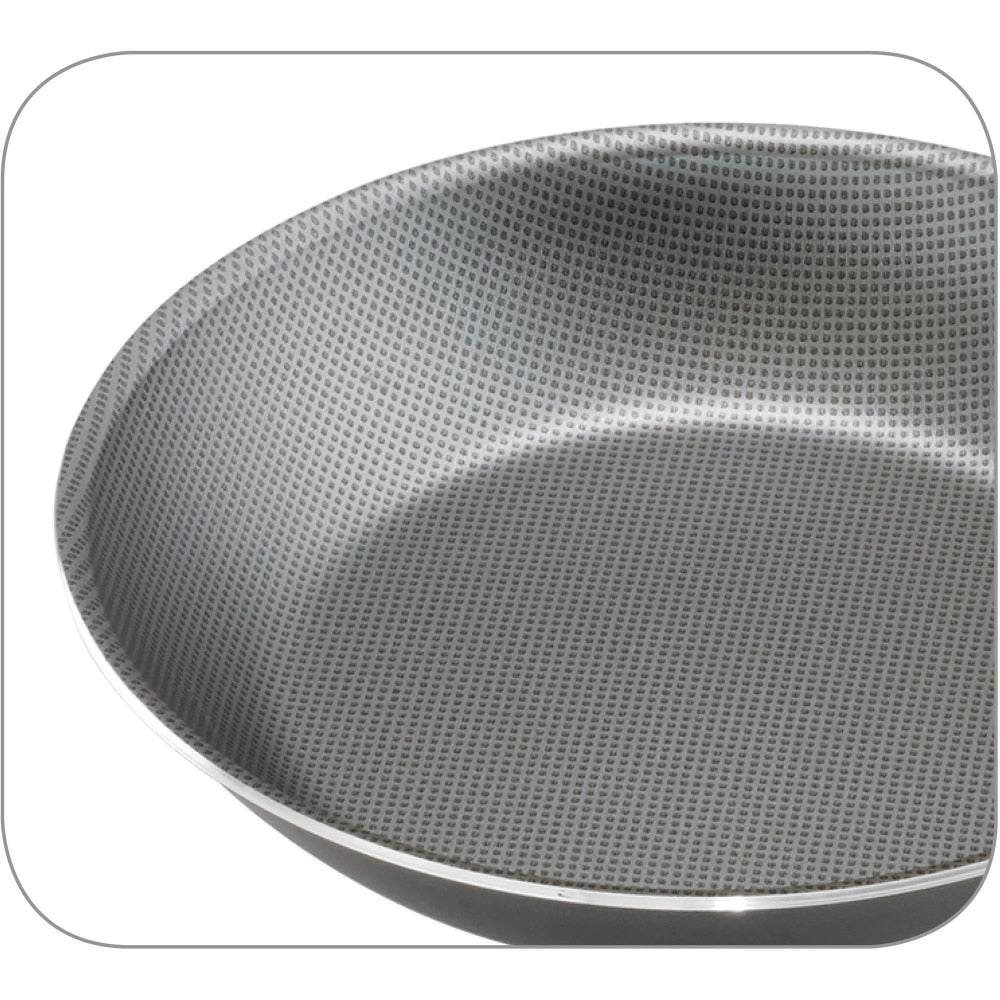 Primaware Juego de utensilios de cocina antiadherentes de 18 piezas, juegos de utensilios de cocina de acero gris, ollas y sartenes de cocina