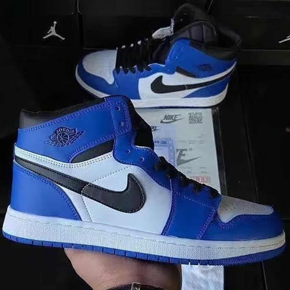 NIKE AIR JORDAN 1 AJ1 hight top couples stitching color basketball shoes sneakers On sale for$70.00 Original price$130.00