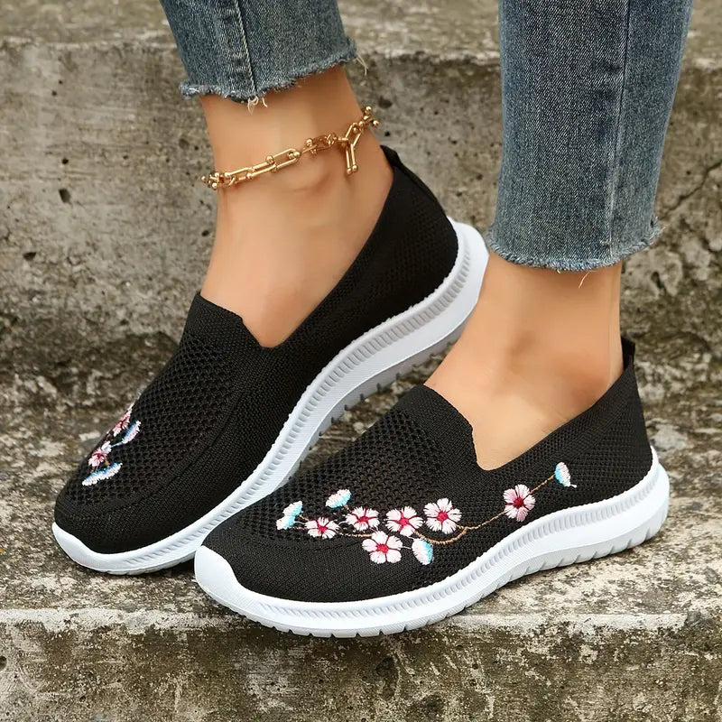 Chaussures à fleurs