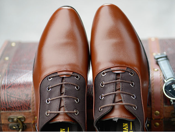 Chaussures en cuir pour hommes