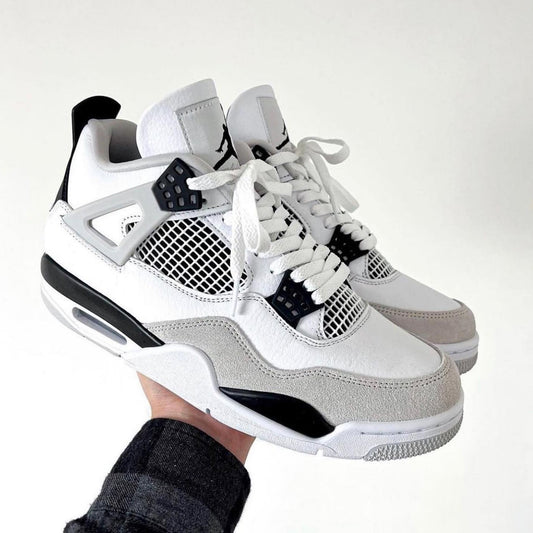 Nike Air Jordan 4 Retro Military Black Sneakers Shoes Price$95.90